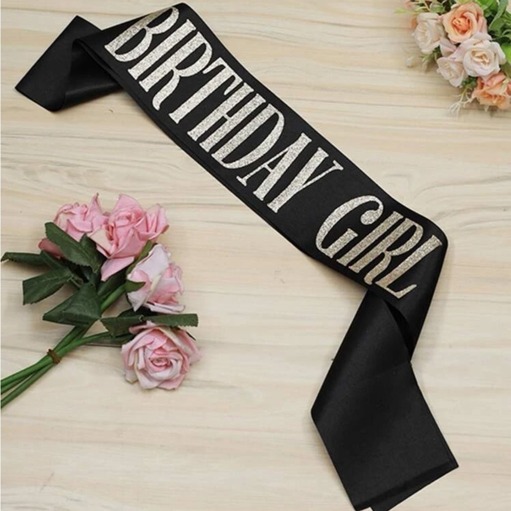 Birthday Girl Band To Be Worn Around Body